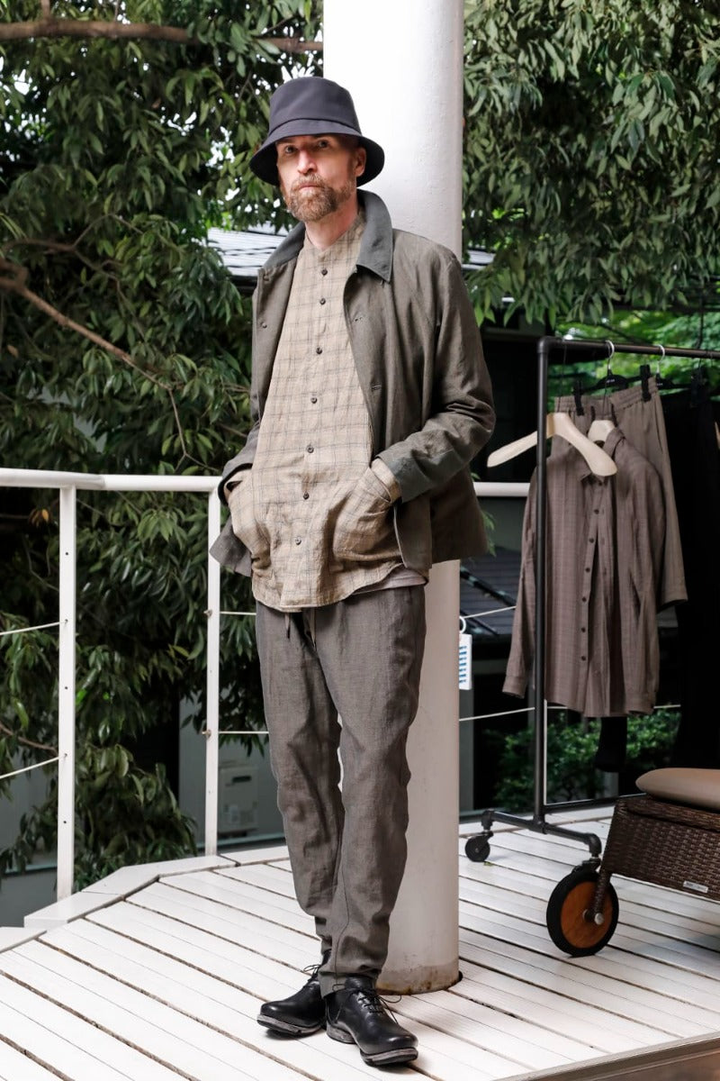 ジャケット リネンコンビネーション