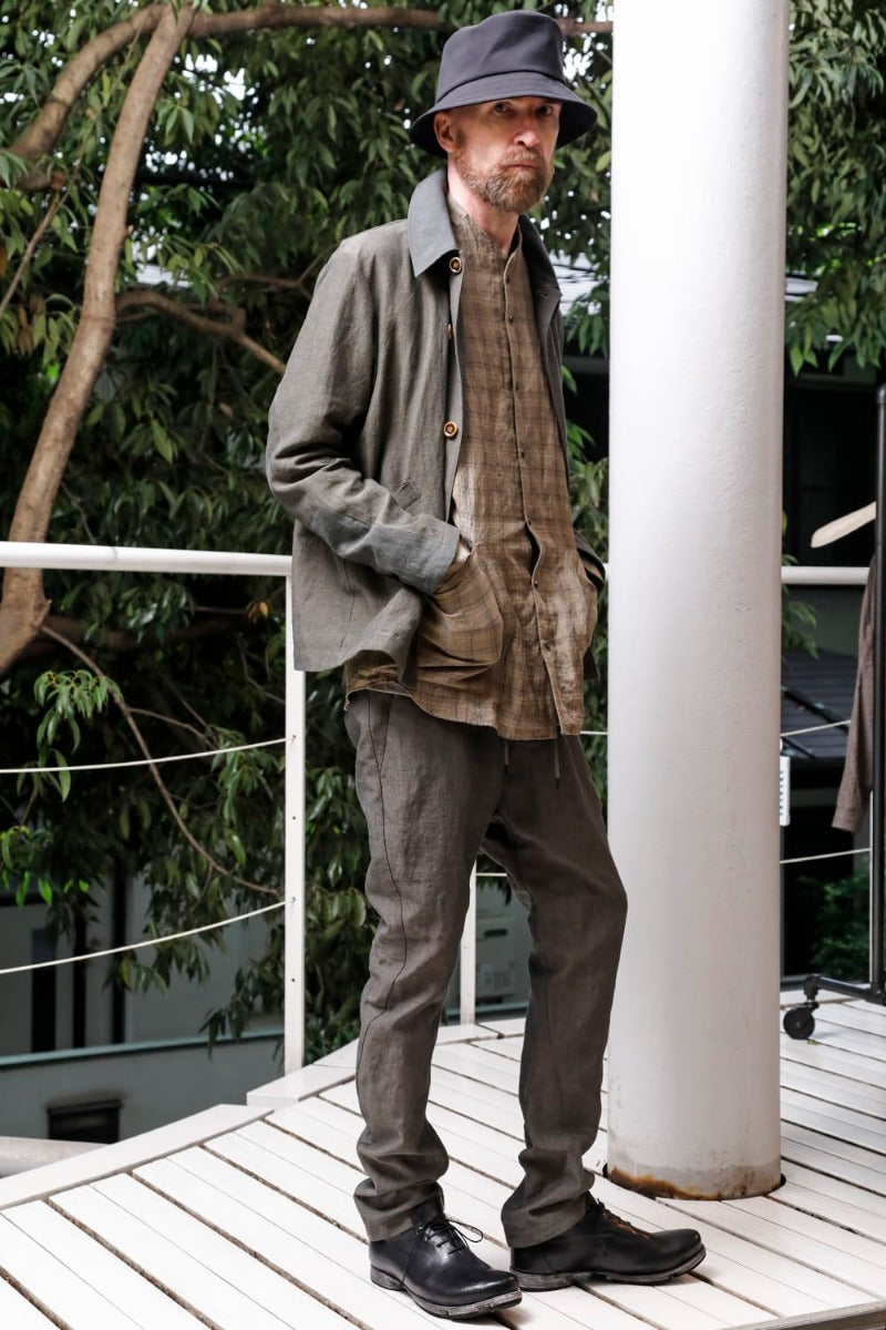 ジャケット リネンコンビネーション