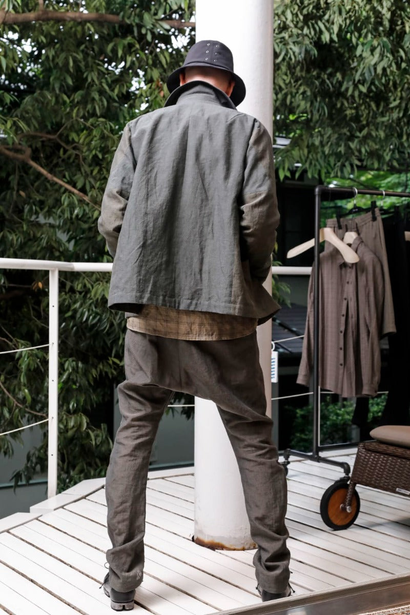 ジャケット リネンコンビネーション