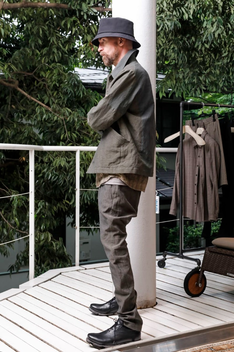 ジャケット リネンコンビネーション