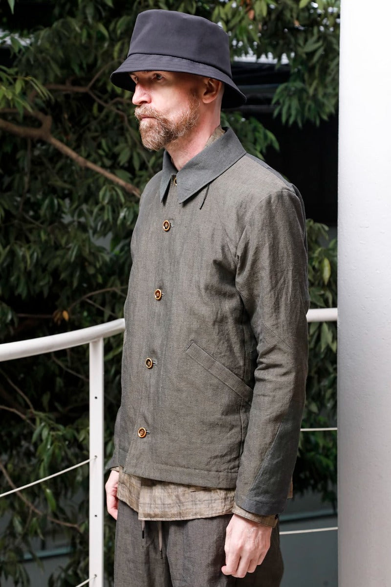 ジャケット リネンコンビネーション