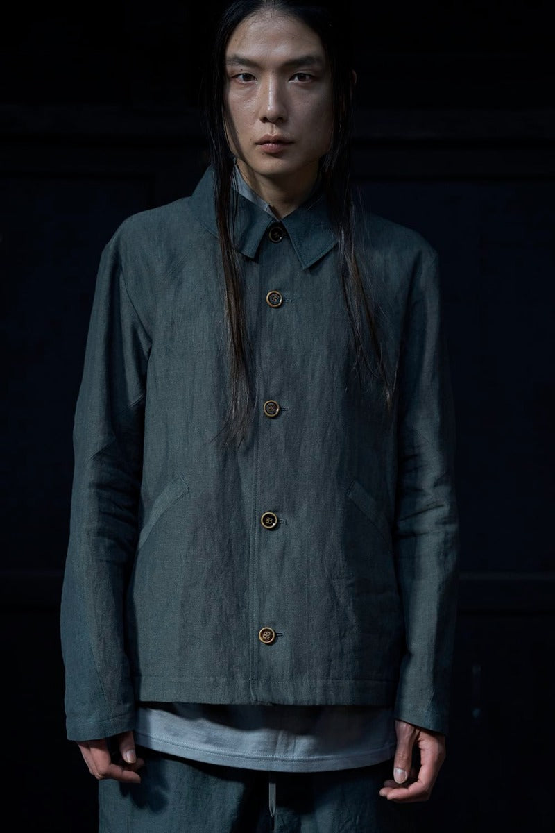 ジャケット リネンコンビネーション