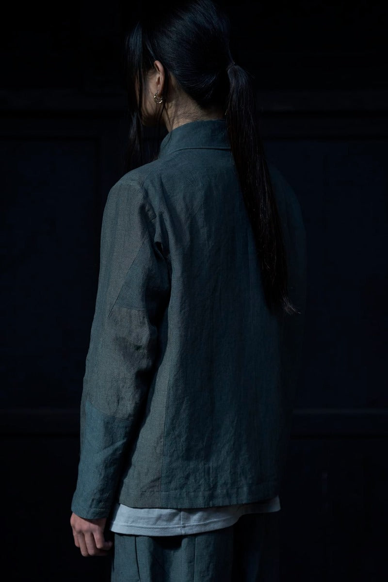 ジャケット リネンコンビネーション