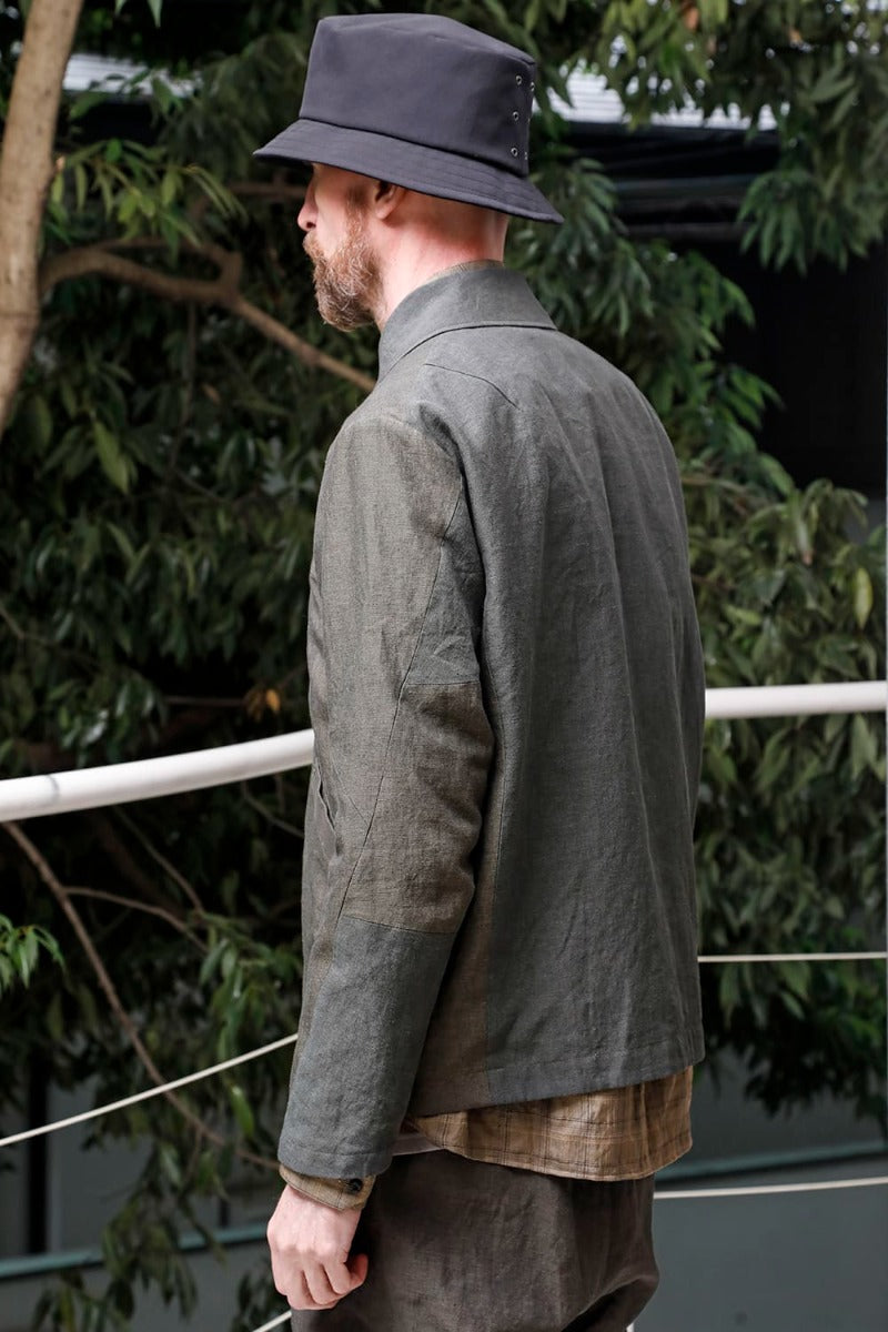 ジャケット リネンコンビネーション