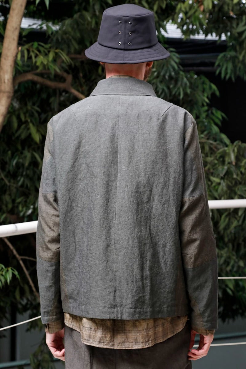 ジャケット リネンコンビネーション