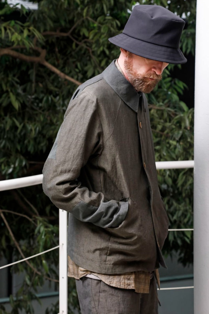 ジャケット リネンコンビネーション
