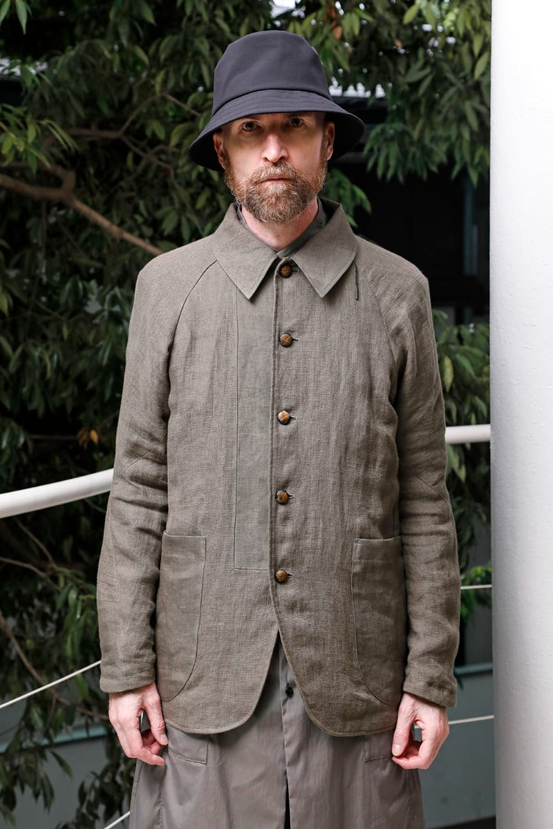 ジャケット リネンコンビネーション