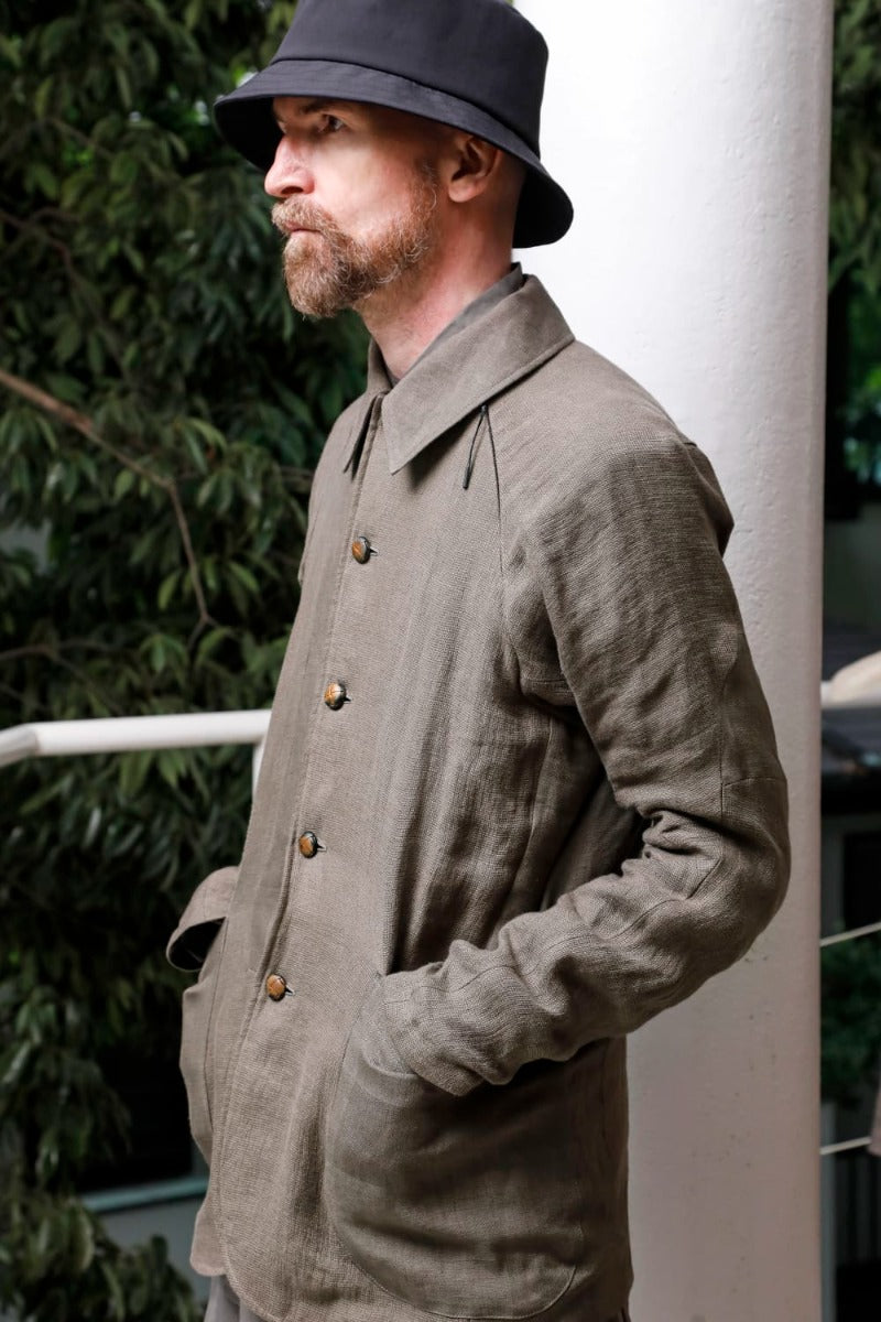 ジャケット リネンコンビネーション