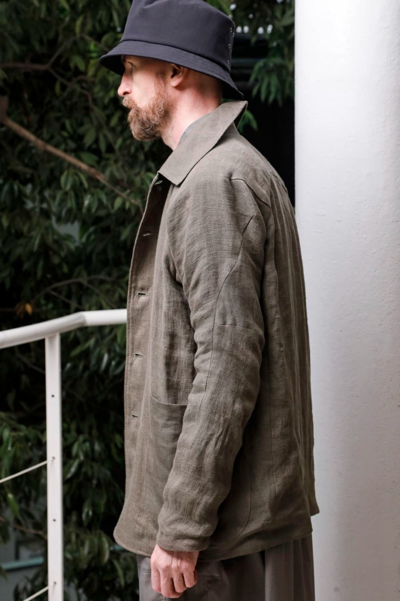 ジャケット リネンコンビネーション