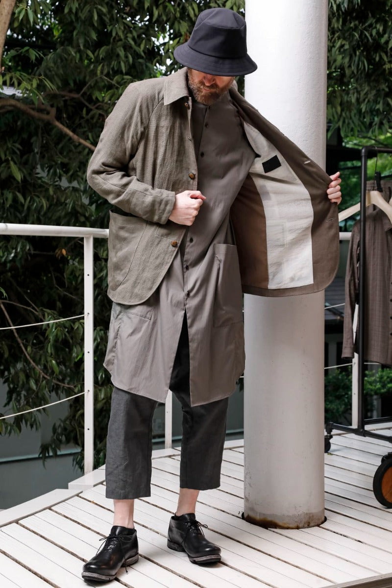 ジャケット リネンコンビネーション