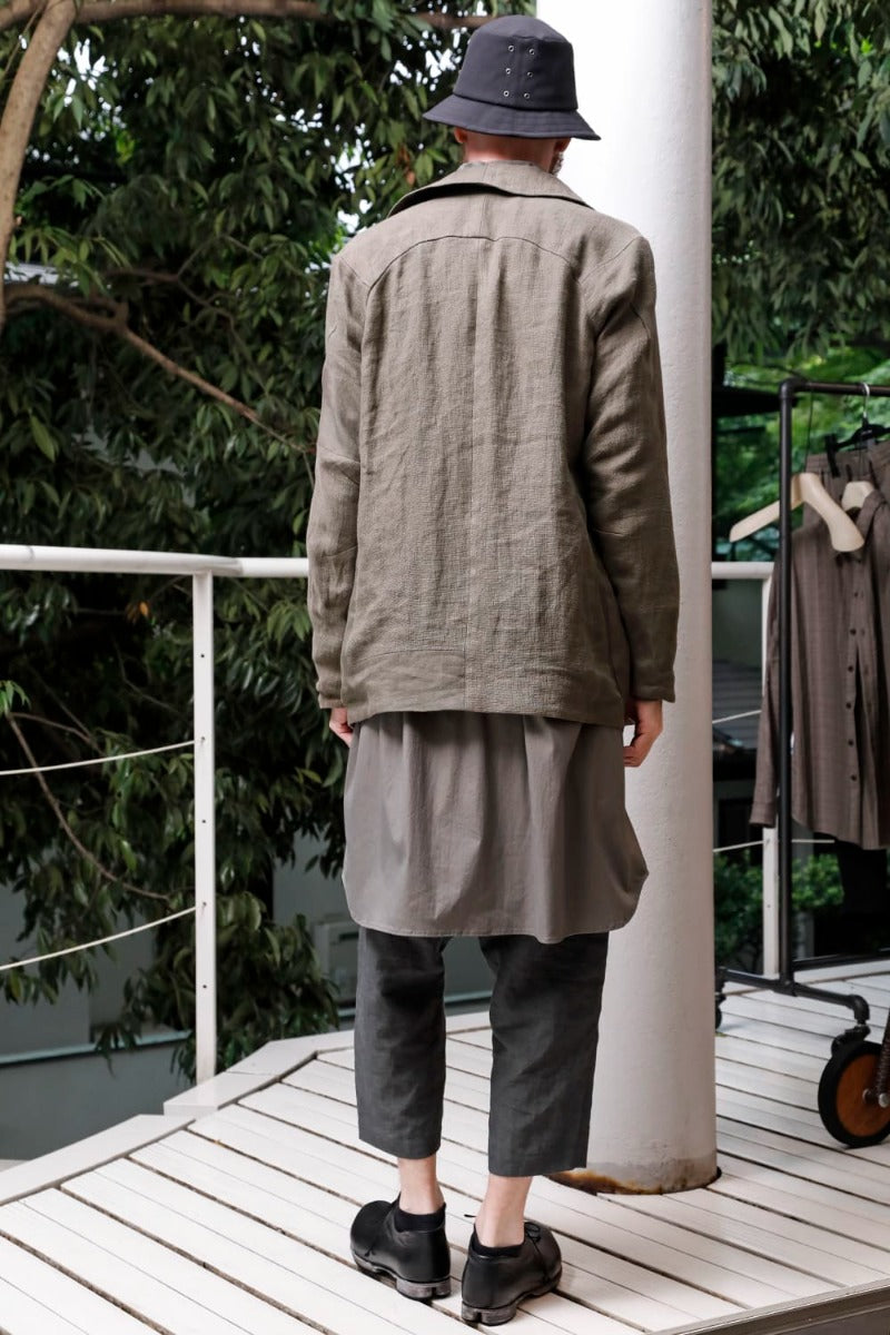 ジャケット リネンコンビネーション