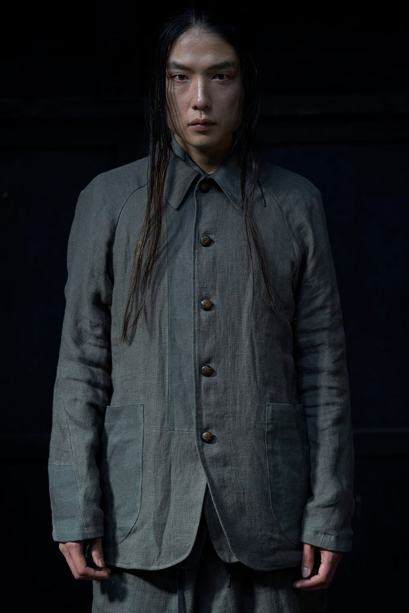ジャケット リネンコンビネーション