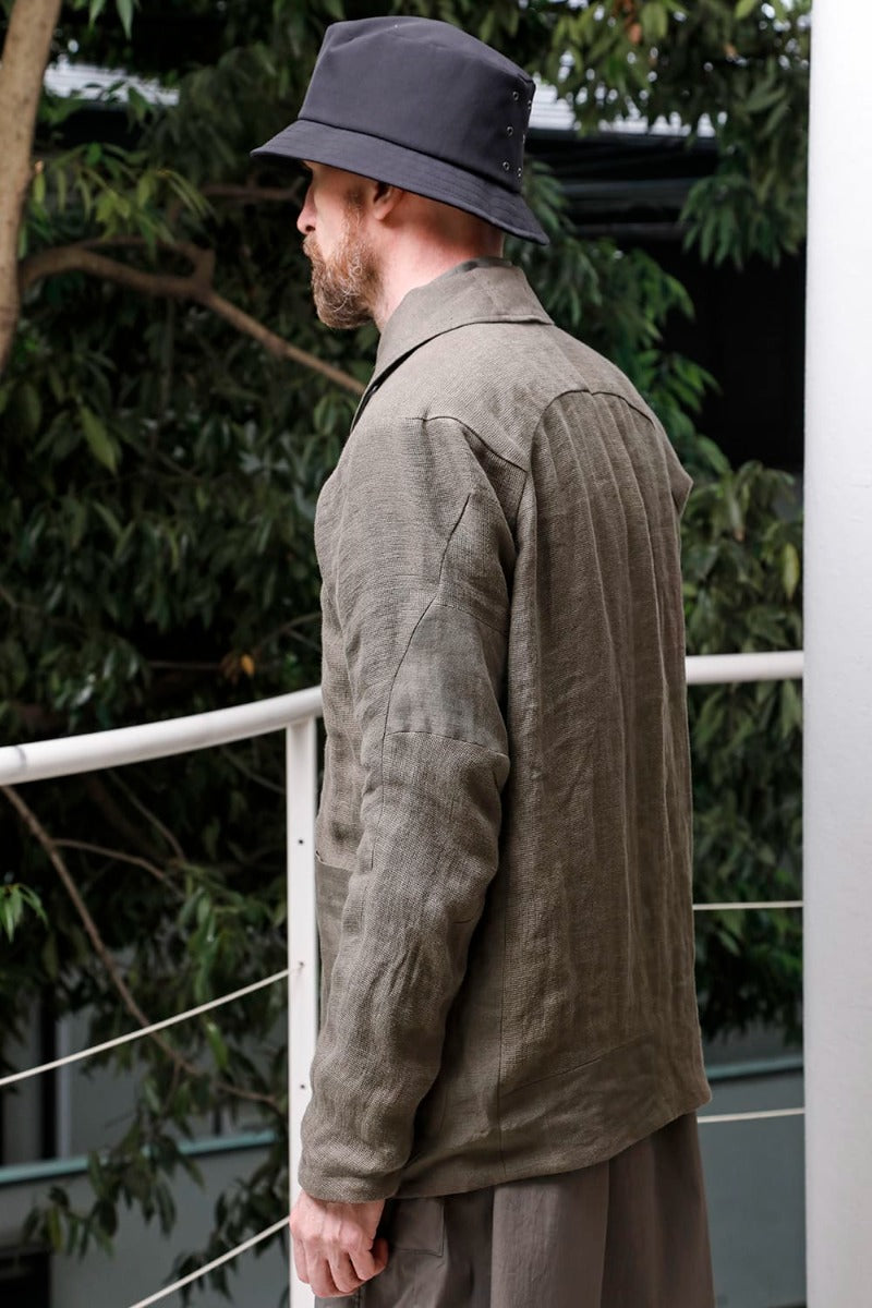 ジャケット リネンコンビネーション