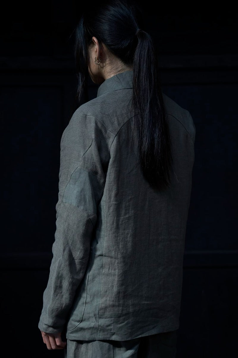 ジャケット リネンコンビネーション