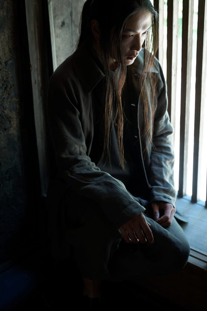 ジャケット リネンコンビネーション