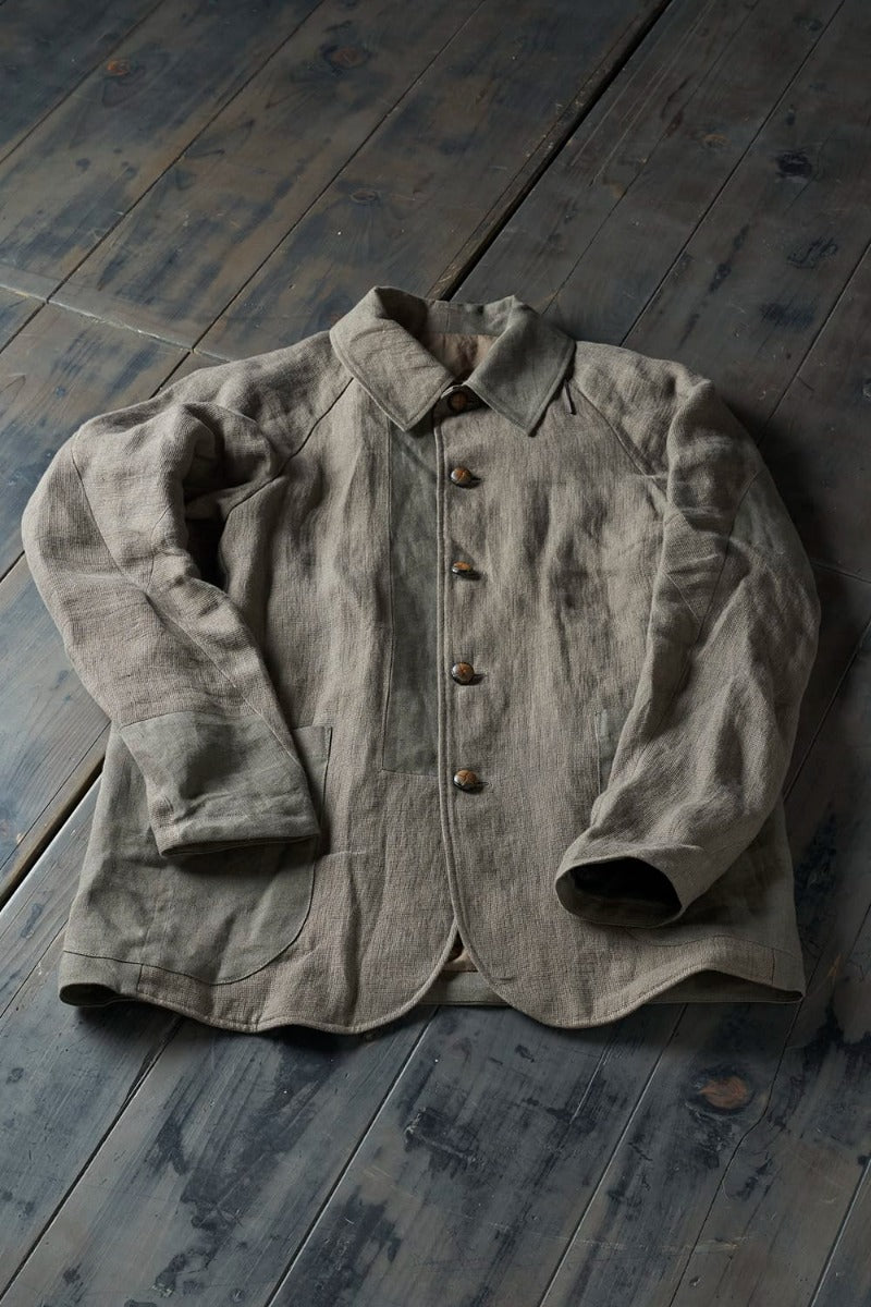 ジャケット リネンコンビネーション