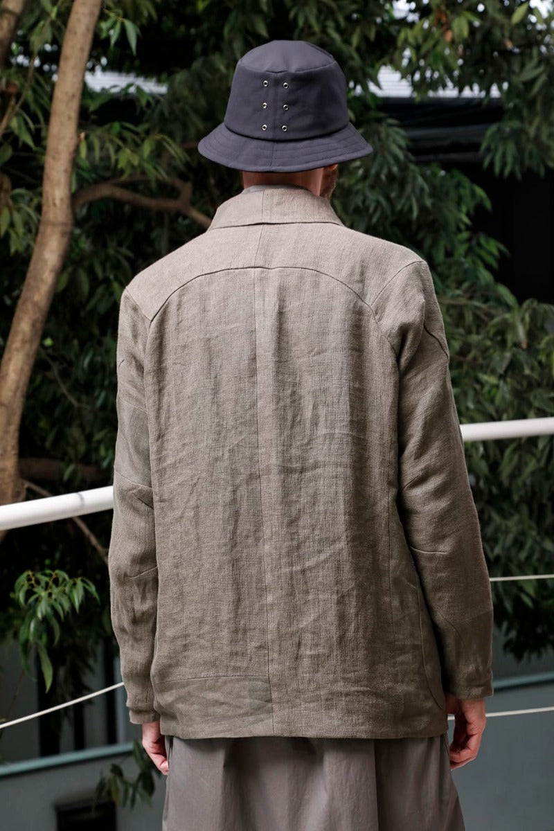 ジャケット リネンコンビネーション