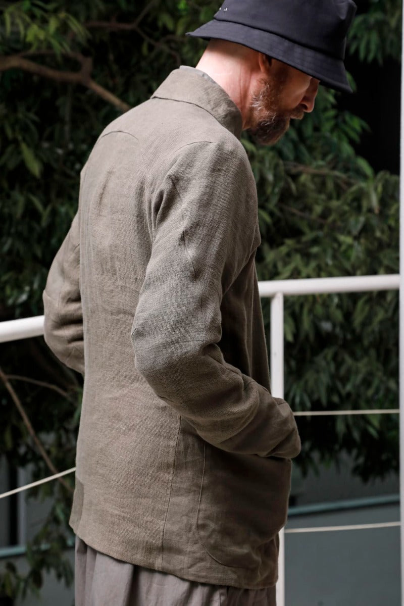 ジャケット リネンコンビネーション