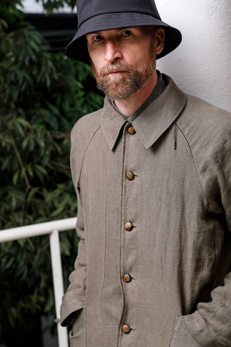 ジャケット リネンコンビネーション