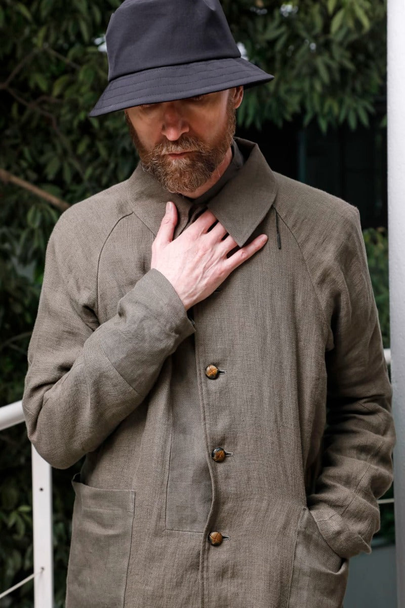 ジャケット リネンコンビネーション