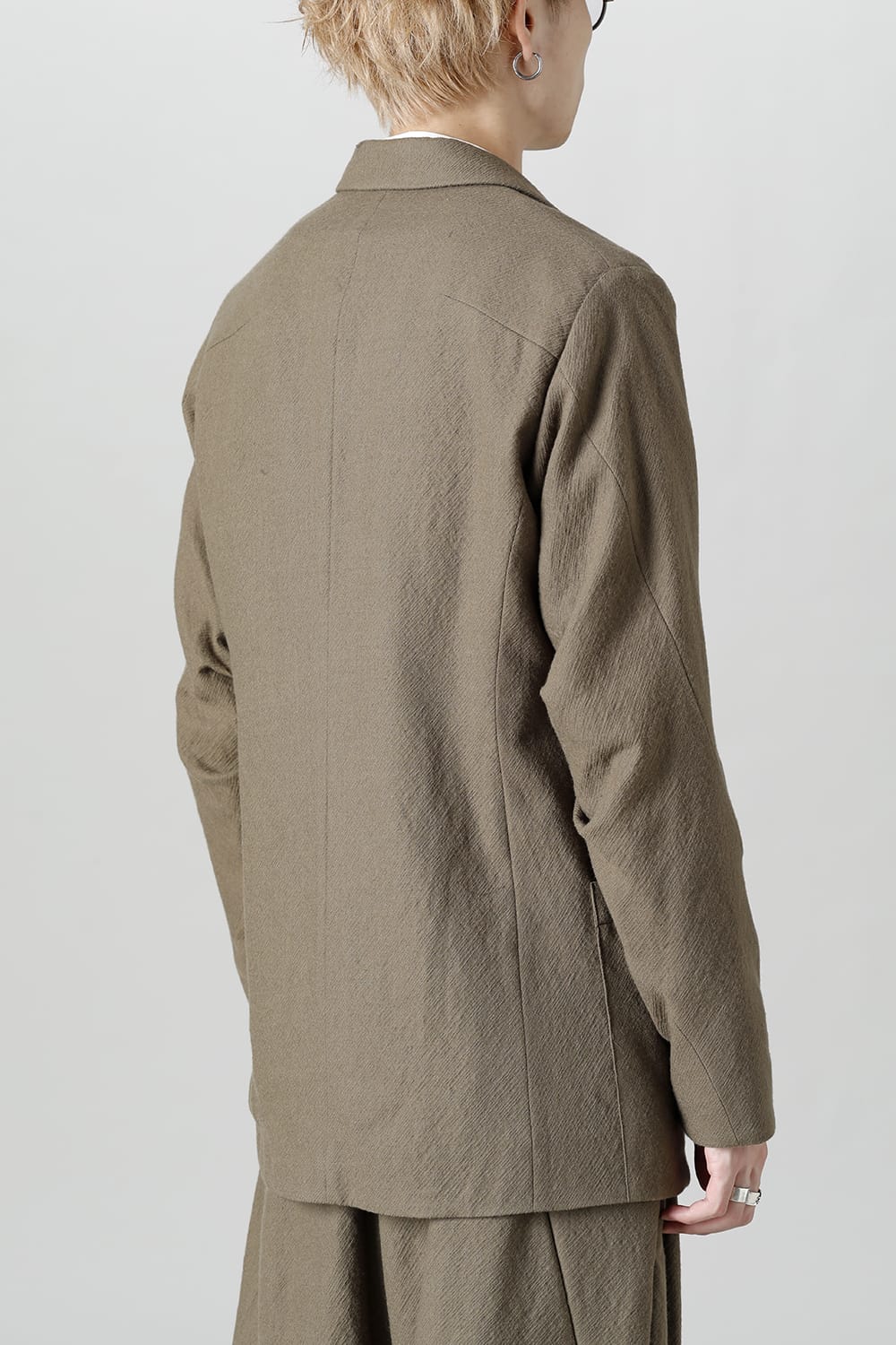 FASCINATE Limited Jacket Virgin Wool Gray Beige