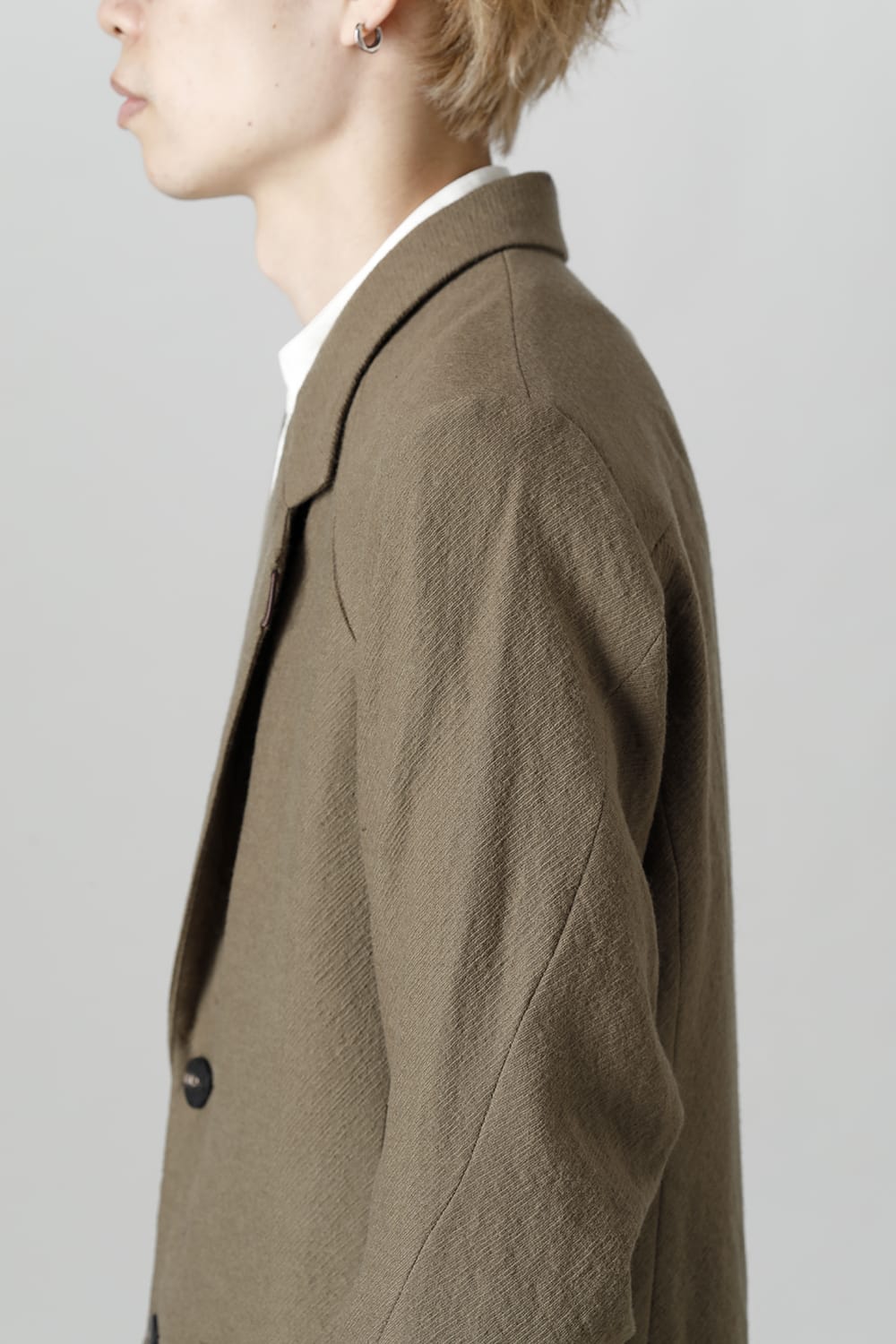 FASCINATE Limited Jacket Virgin Wool Gray Beige
