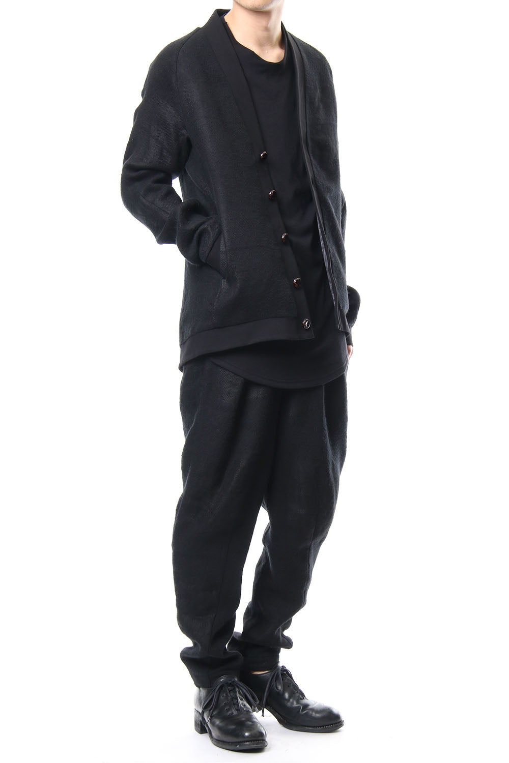 Jacket Camel / Linen Shadow Check