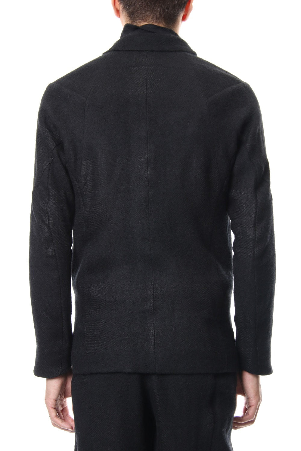 DEVOA Jacket Camel / Linen Shadow Check