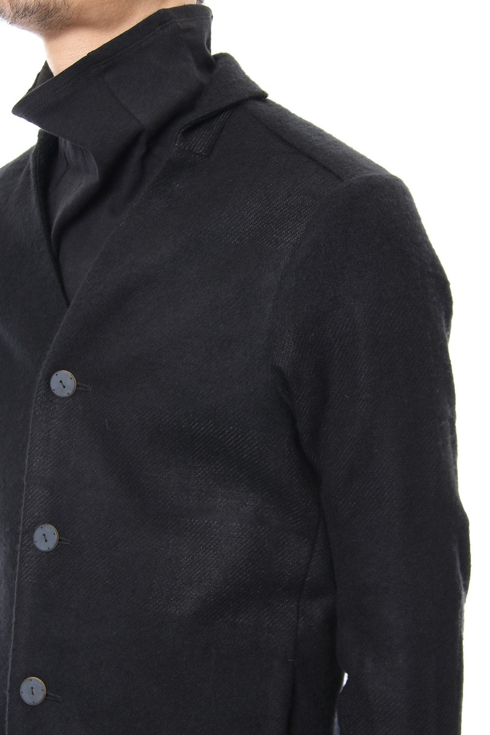 DEVOA Jacket Camel / Linen Shadow Check