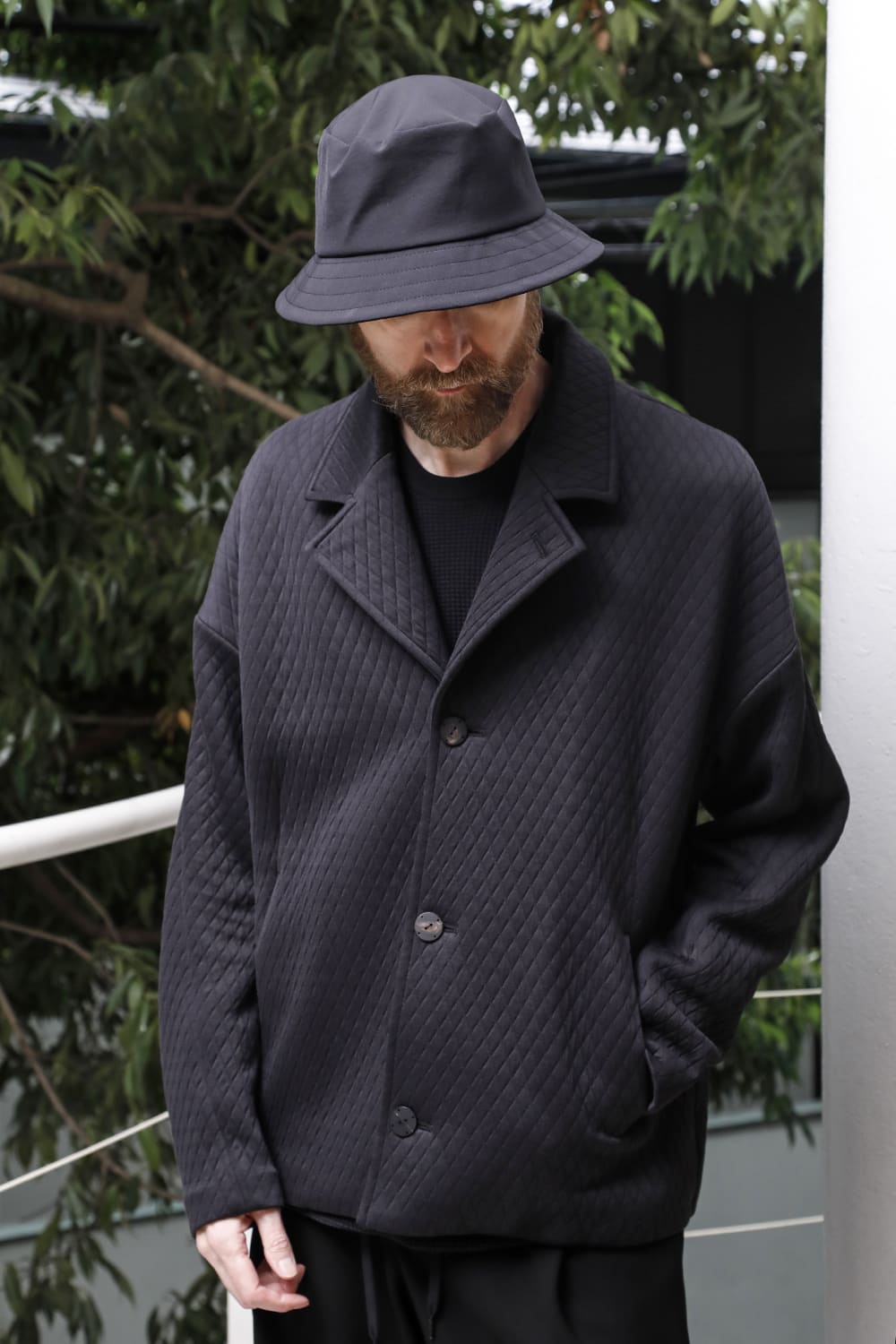 ジャケット キルトコットン / ポリエステル