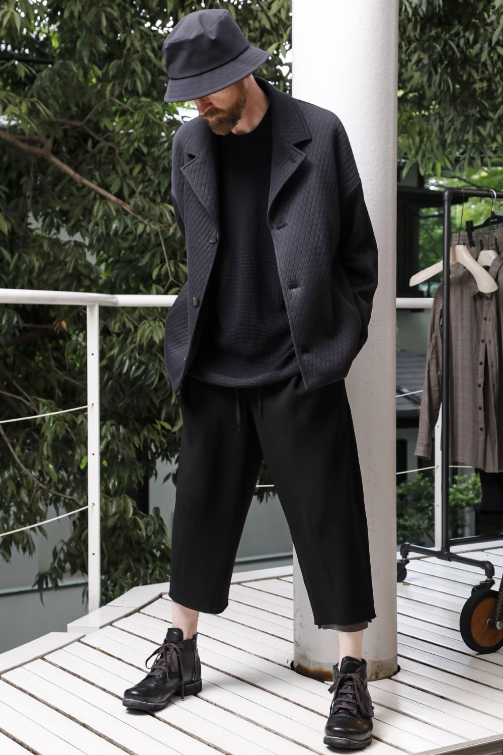 ジャケット キルトコットン / ポリエステル