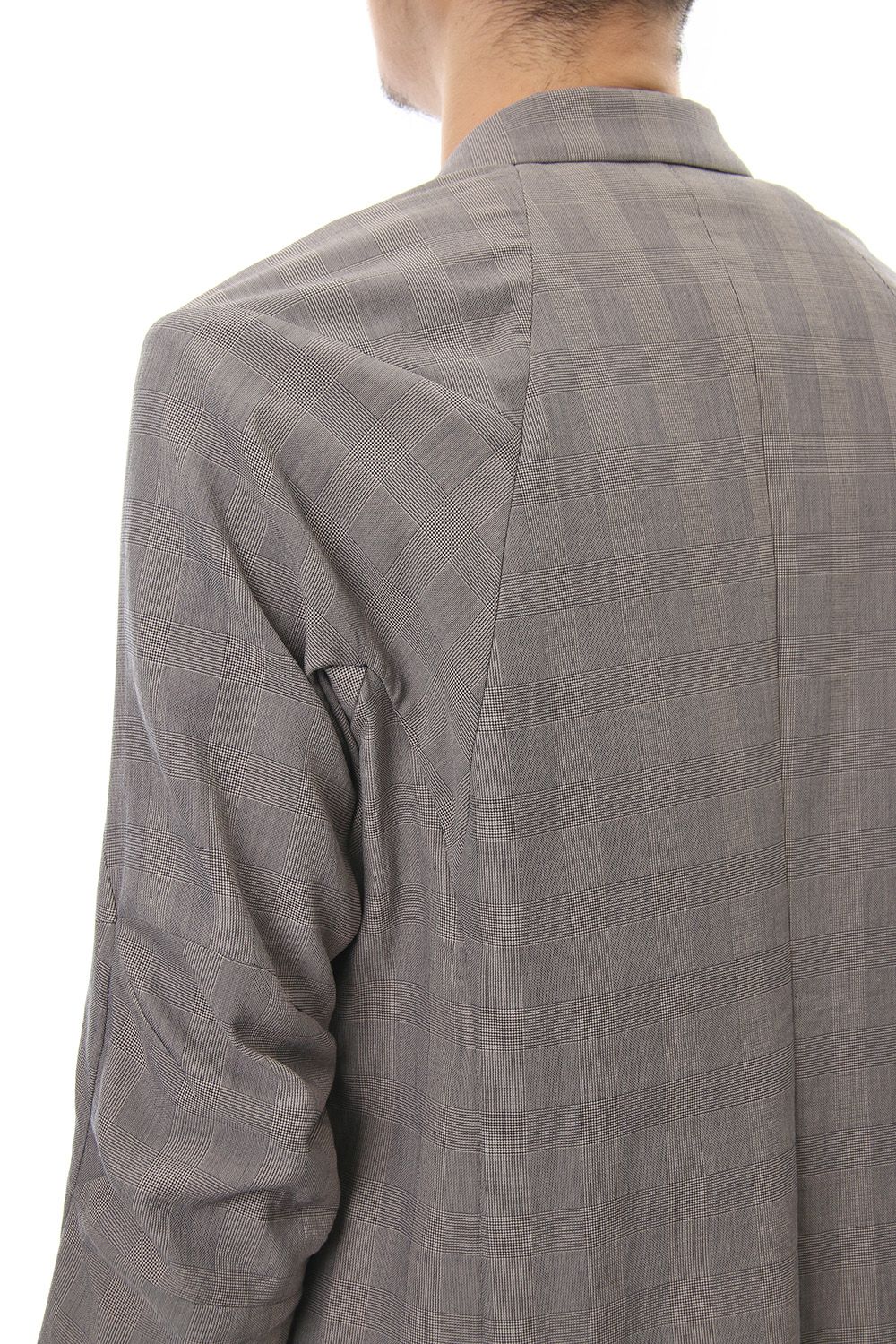 Jacket Cotton Glen Check - Beige