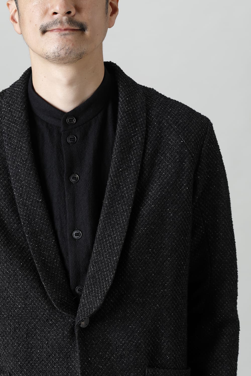 ジャケット シルクミックスジャガード