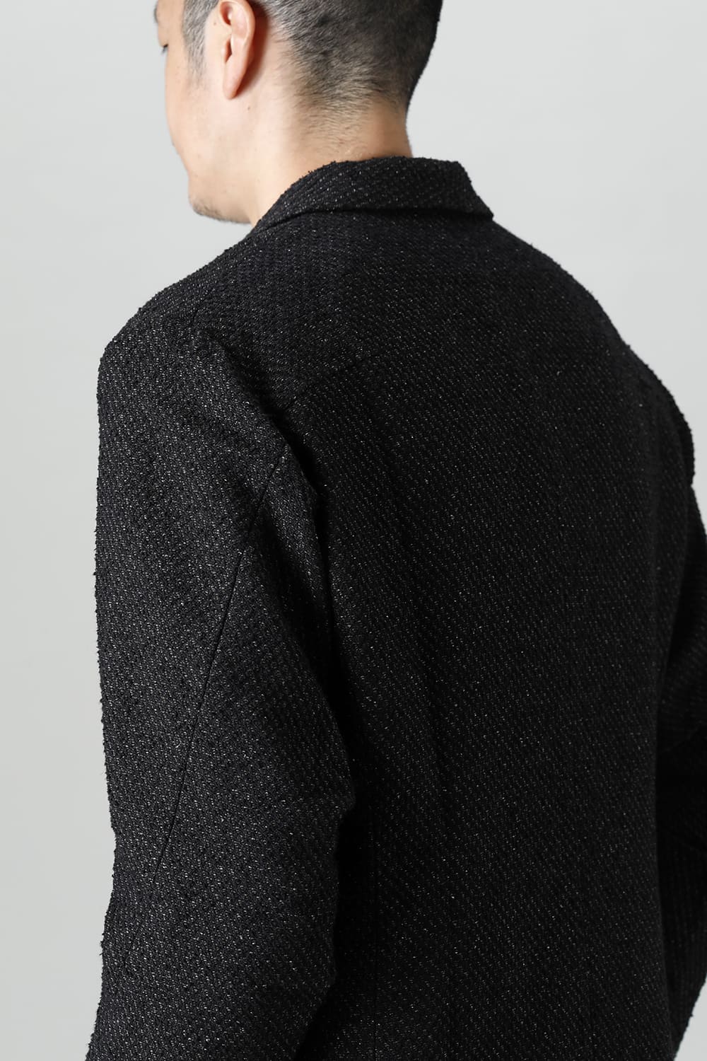 ジャケット シルクミックスジャガード