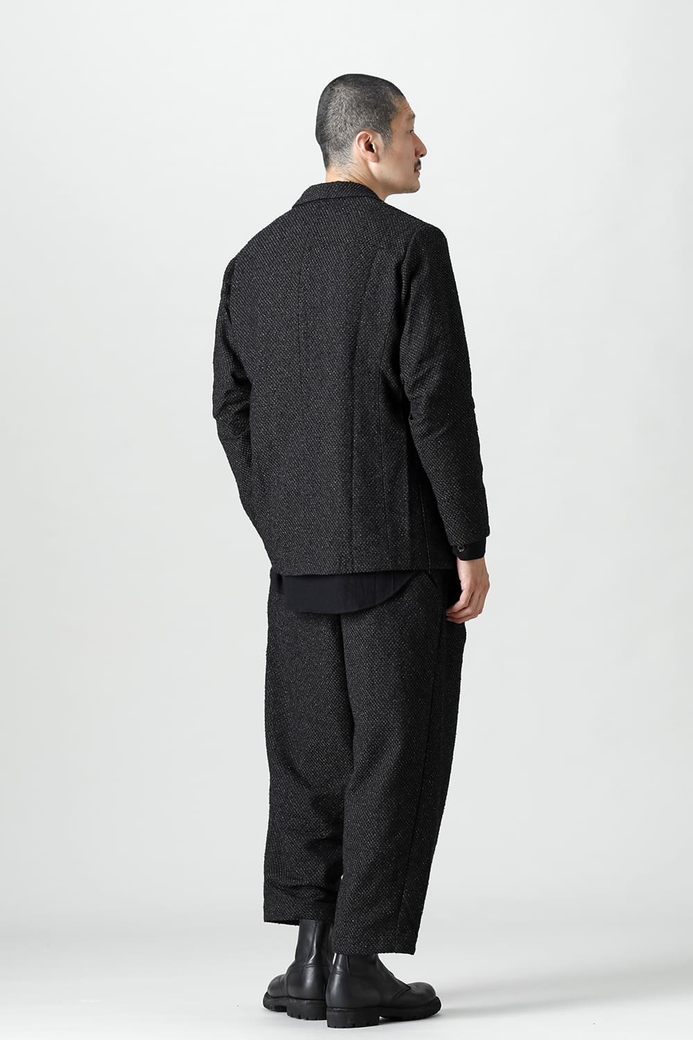 ジャケット シルクミックスジャガード