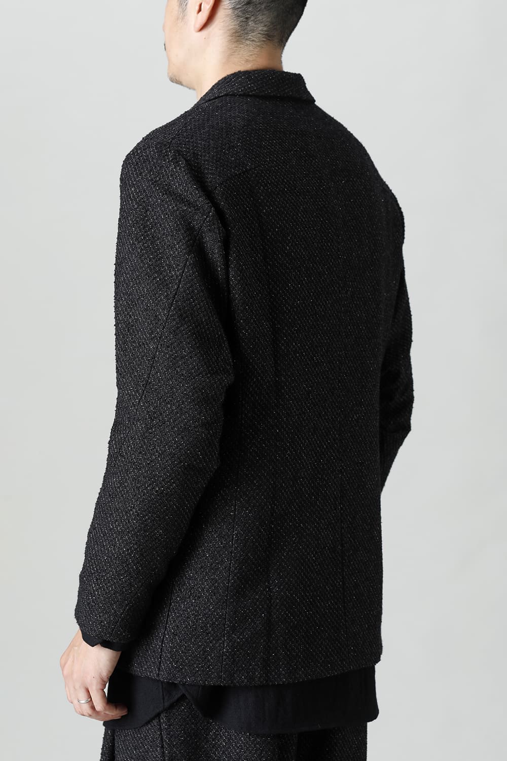 ジャケット シルクミックスジャガード