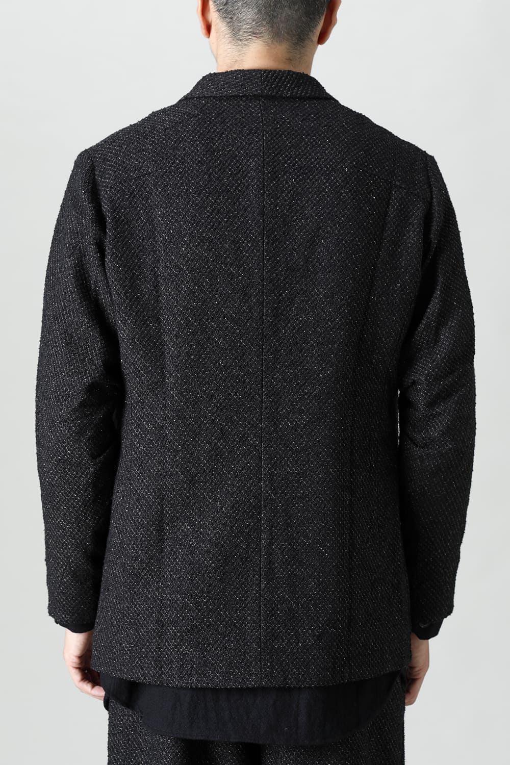 ジャケット シルクミックスジャガード