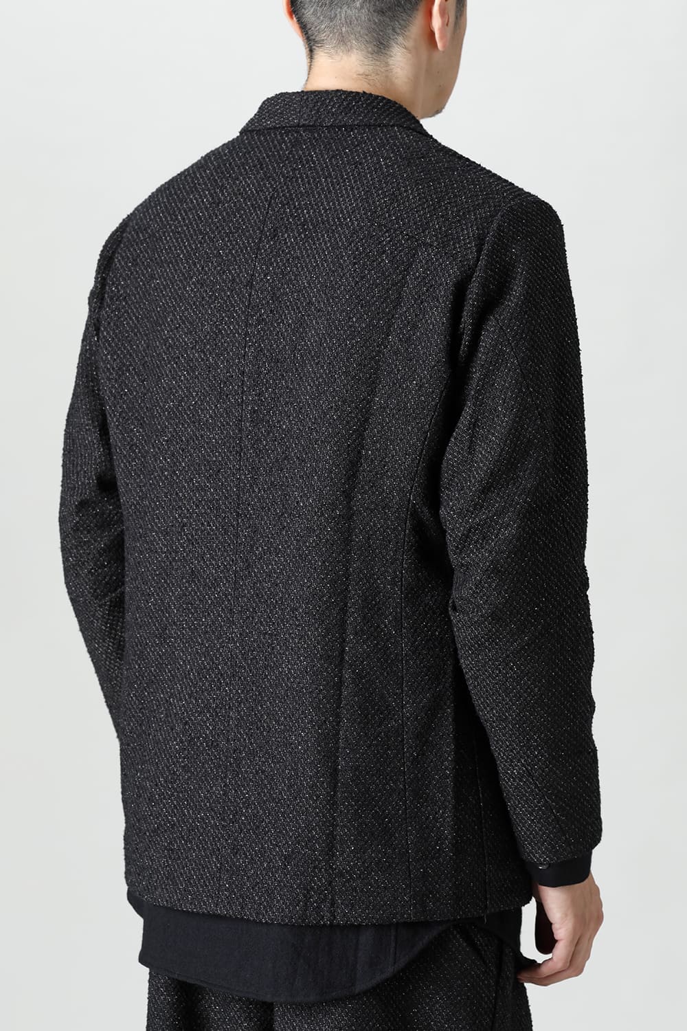 ジャケット シルクミックスジャガード