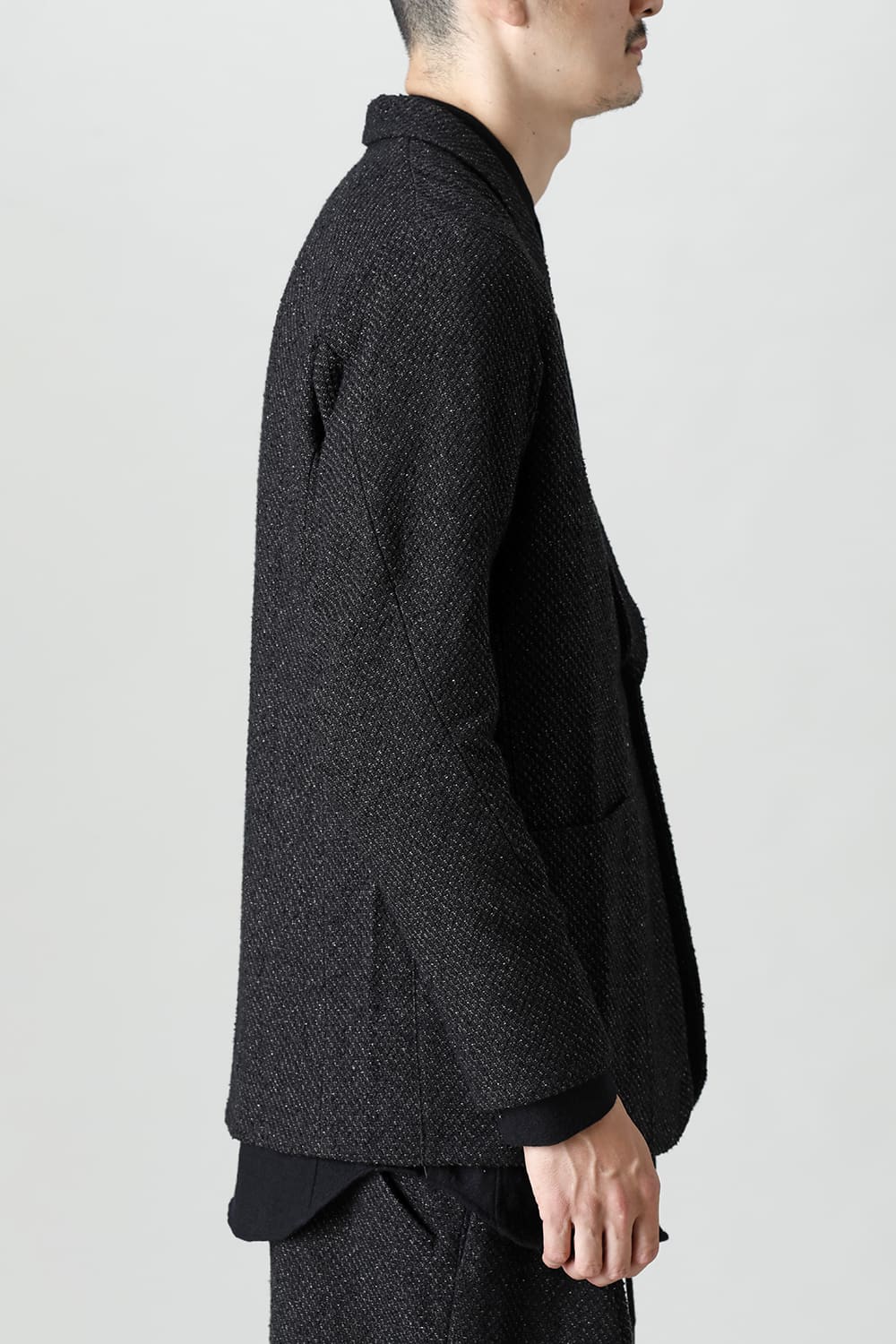 ジャケット シルクミックスジャガード