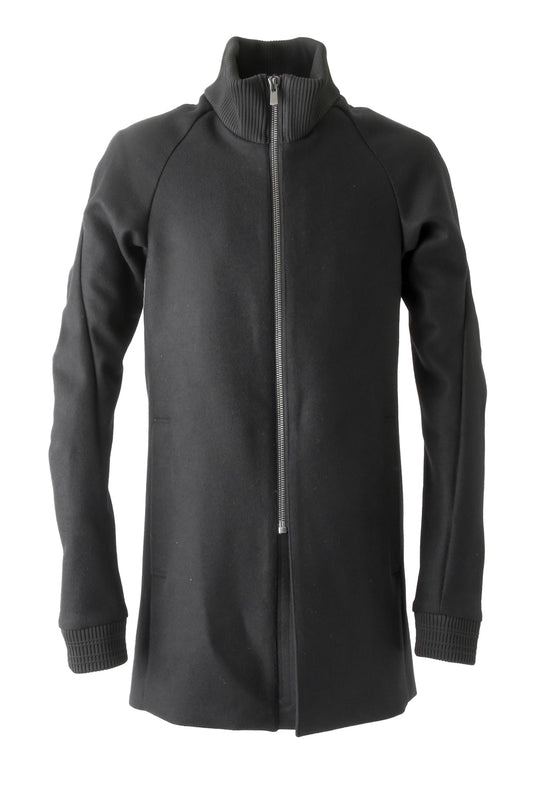 Rib Coat Cashmere Melton