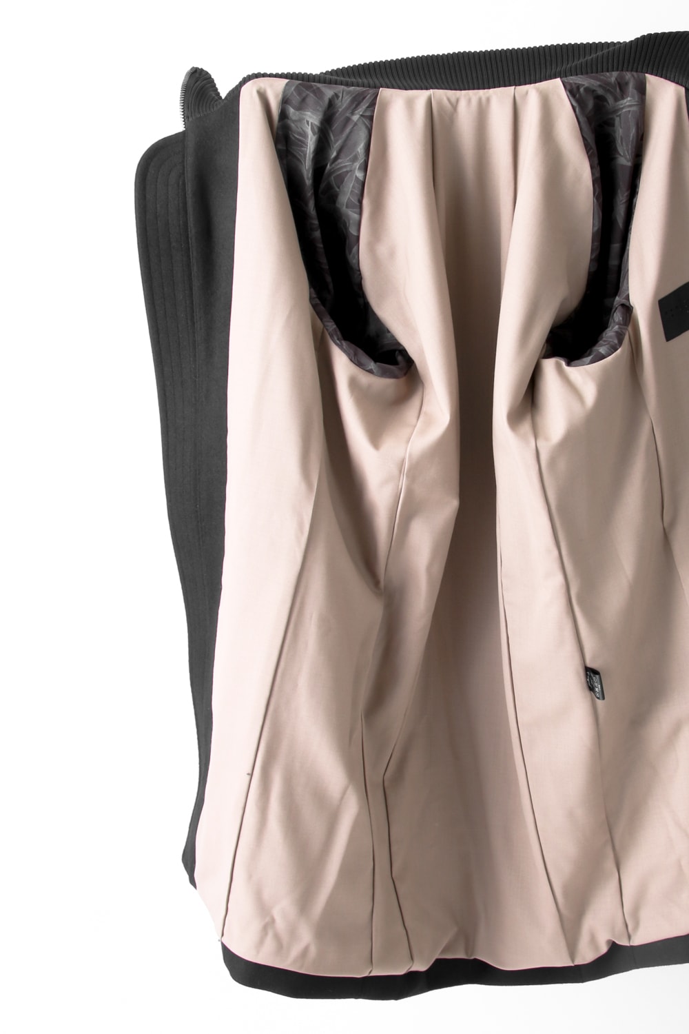 Rib Coat Cashmere Melton