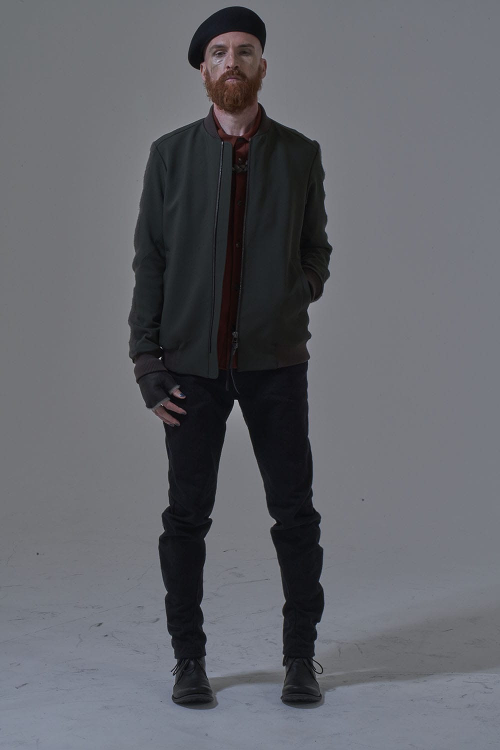 4 Way Stretch Wool Blouson