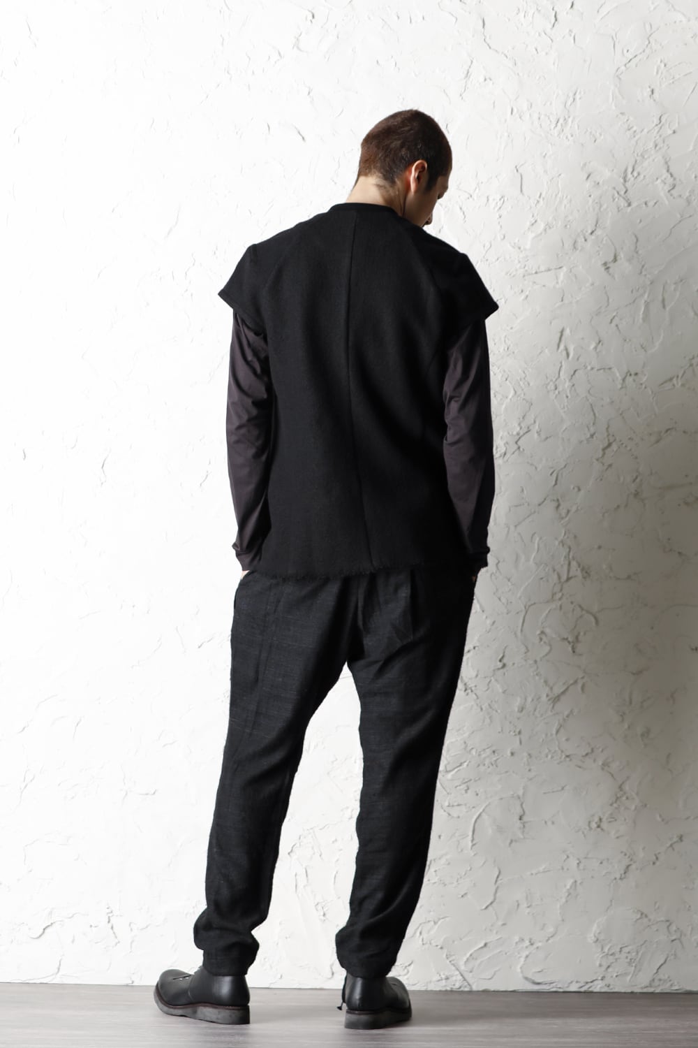 ラグ トップ ヴァージン ウール コンプレスド 