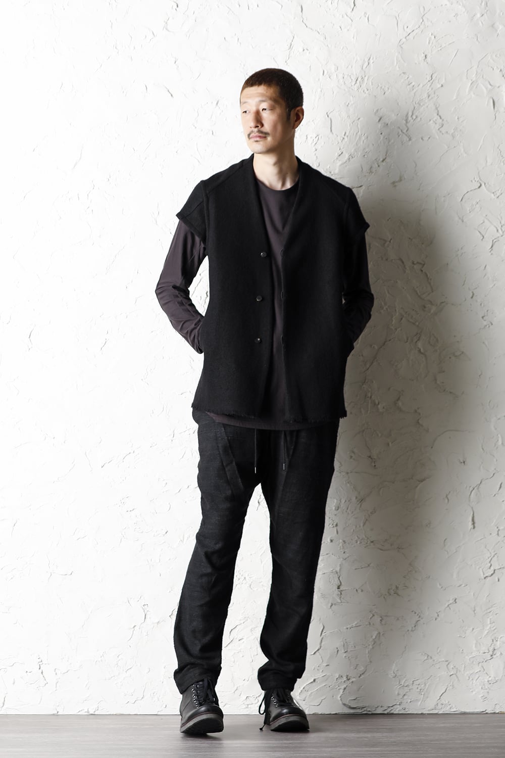 ラグ トップ ヴァージン ウール コンプレスド 