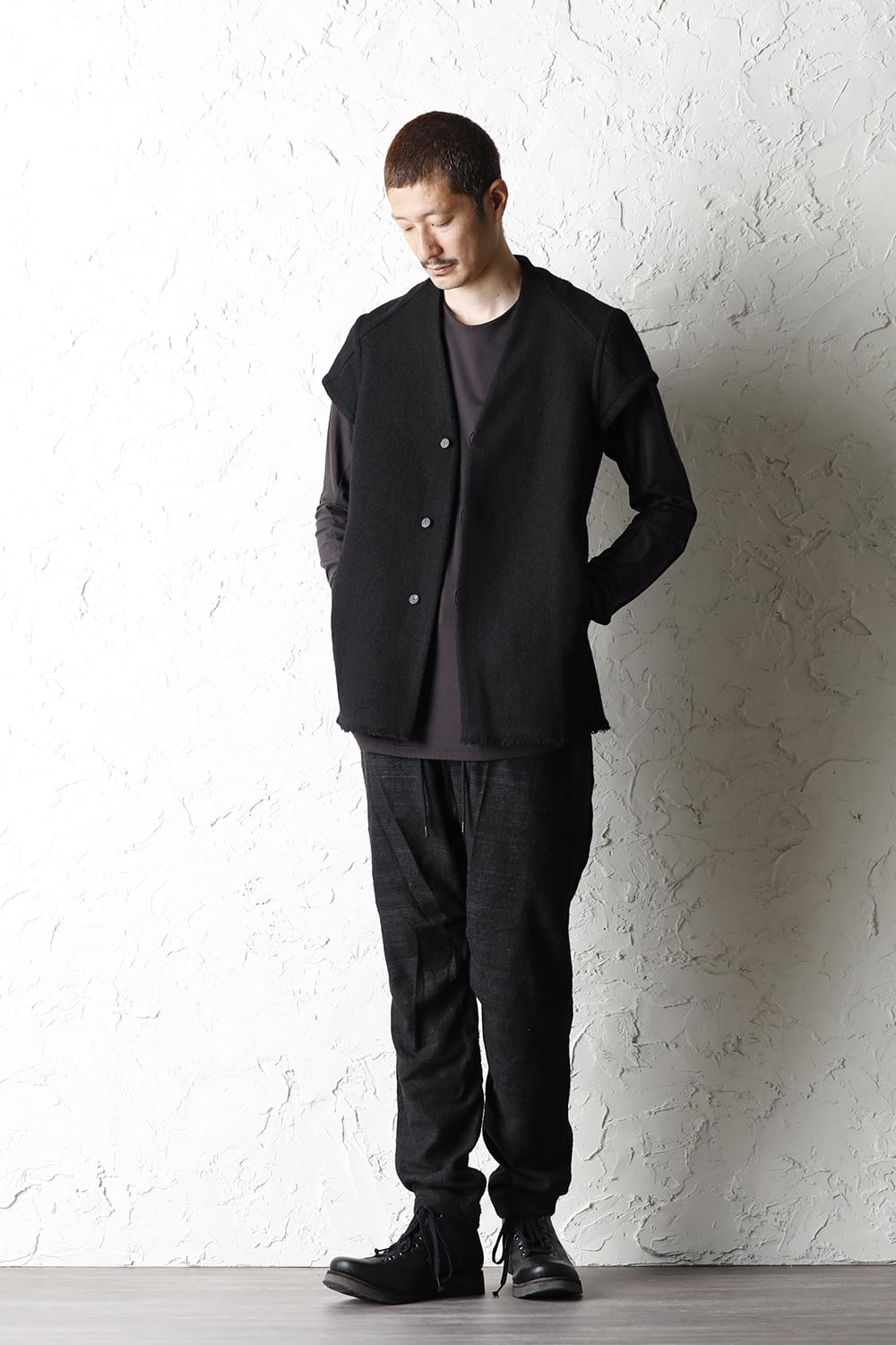 ラグ トップ ヴァージン ウール コンプレスド 