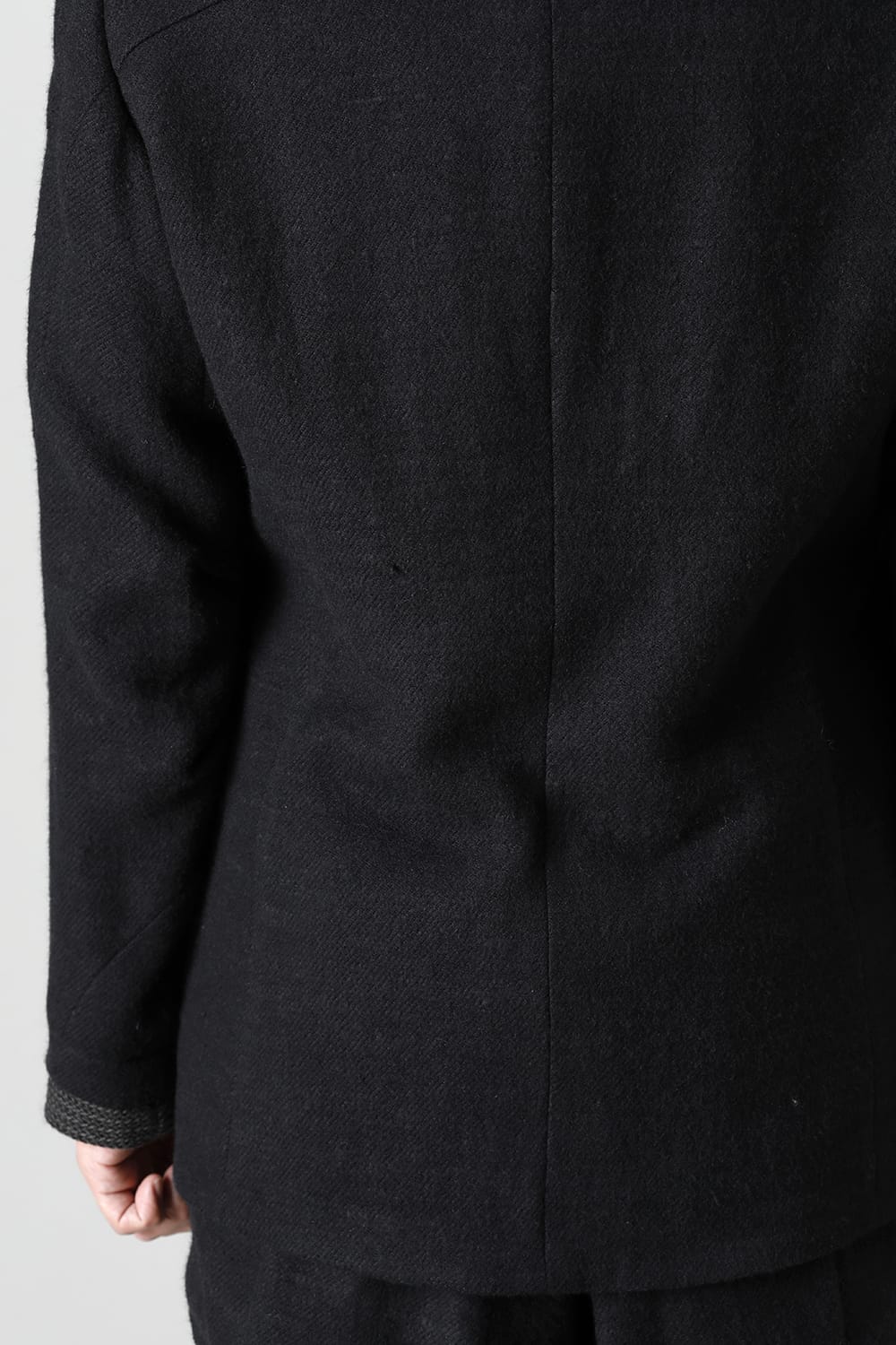 Jacket brushed cashgora linen