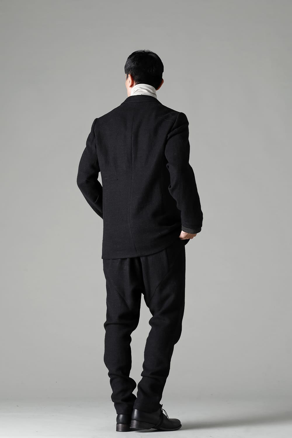 Jacket brushed cashgora linen