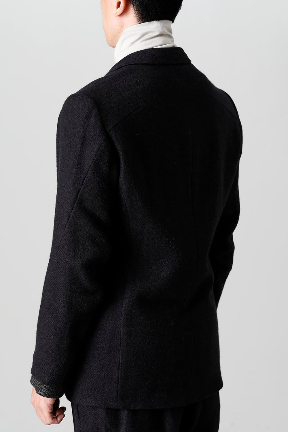 Jacket brushed cashgora linen