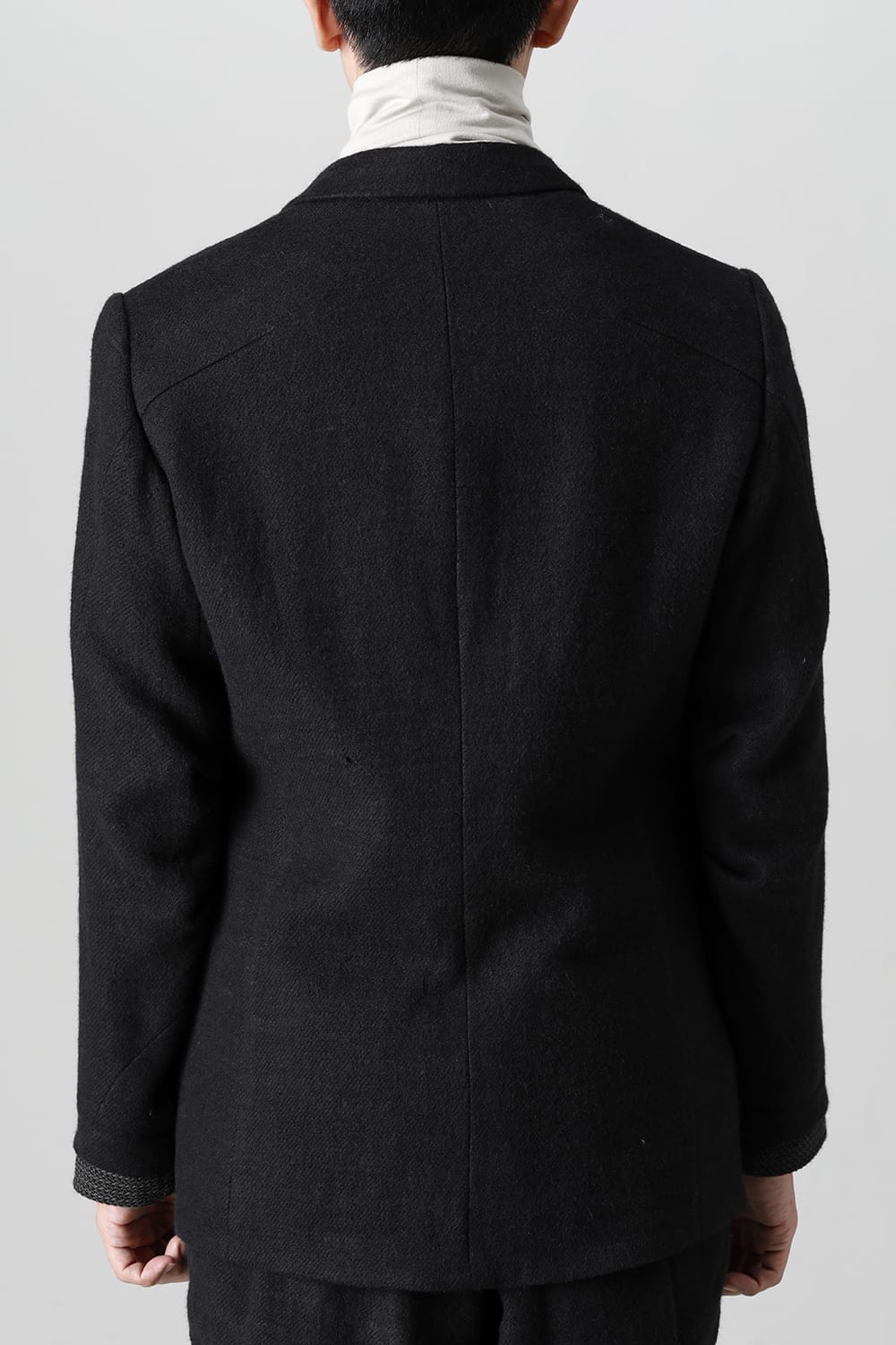 Jacket brushed cashgora linen