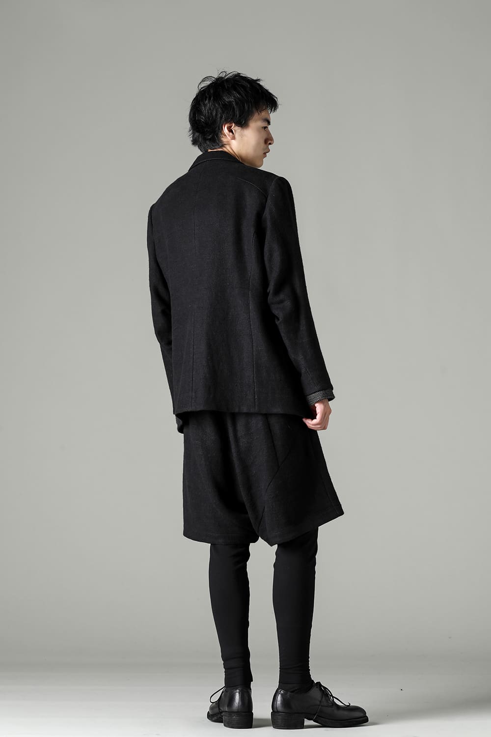 Jacket brushed cashgora linen